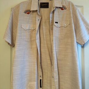 Howler Bros Crosscut Deluxe Rising Sun Shirt